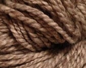 Oatmeal BFL Wool Yarn Handspun Yarn Crochet Knitting Yarn made in Colorado