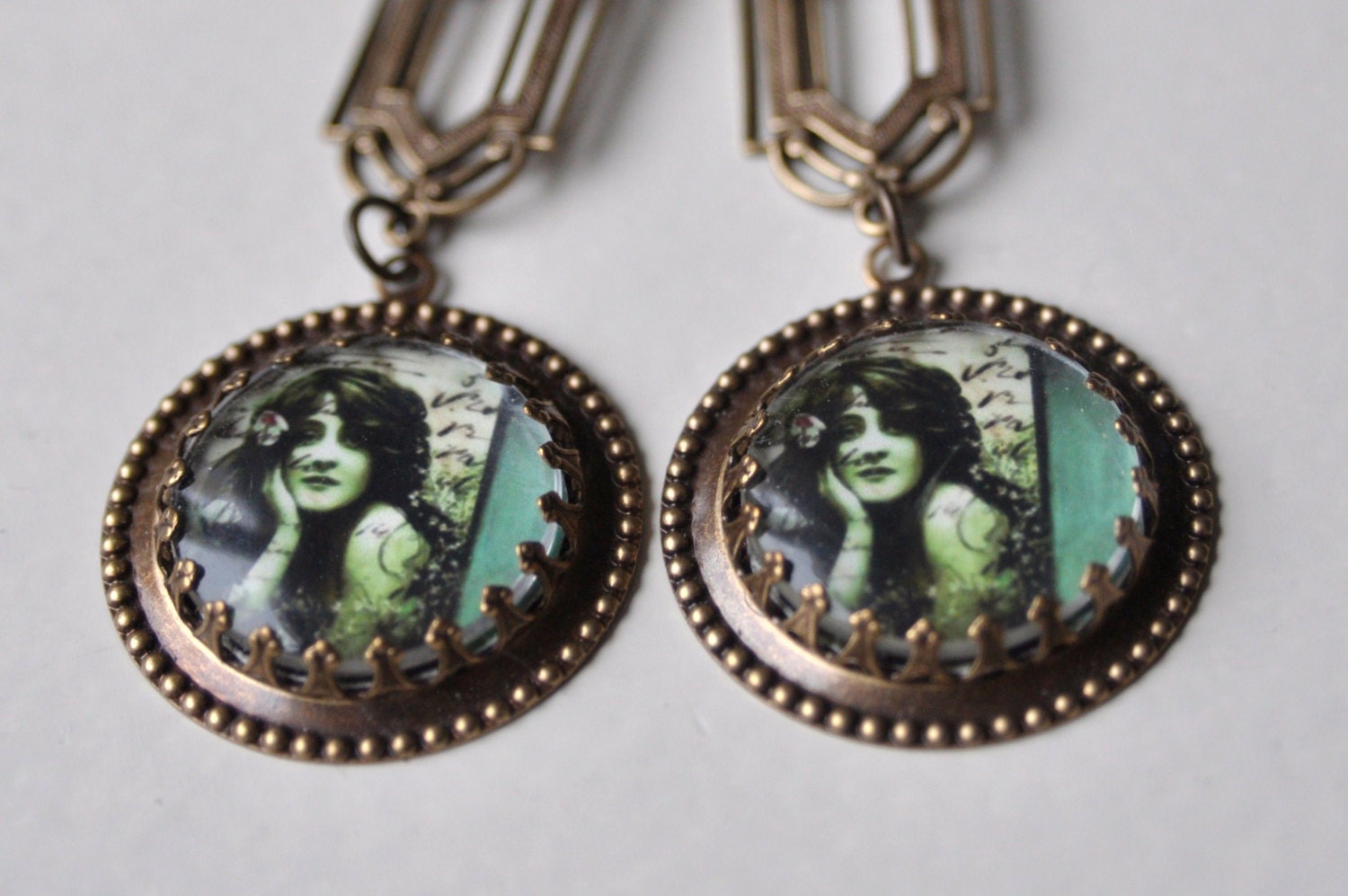 Wormwood  Vintage Style Earrings