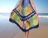 Plus size colourful women dresses /ethnic Paisley summer dresses/embroidery holiday dresses