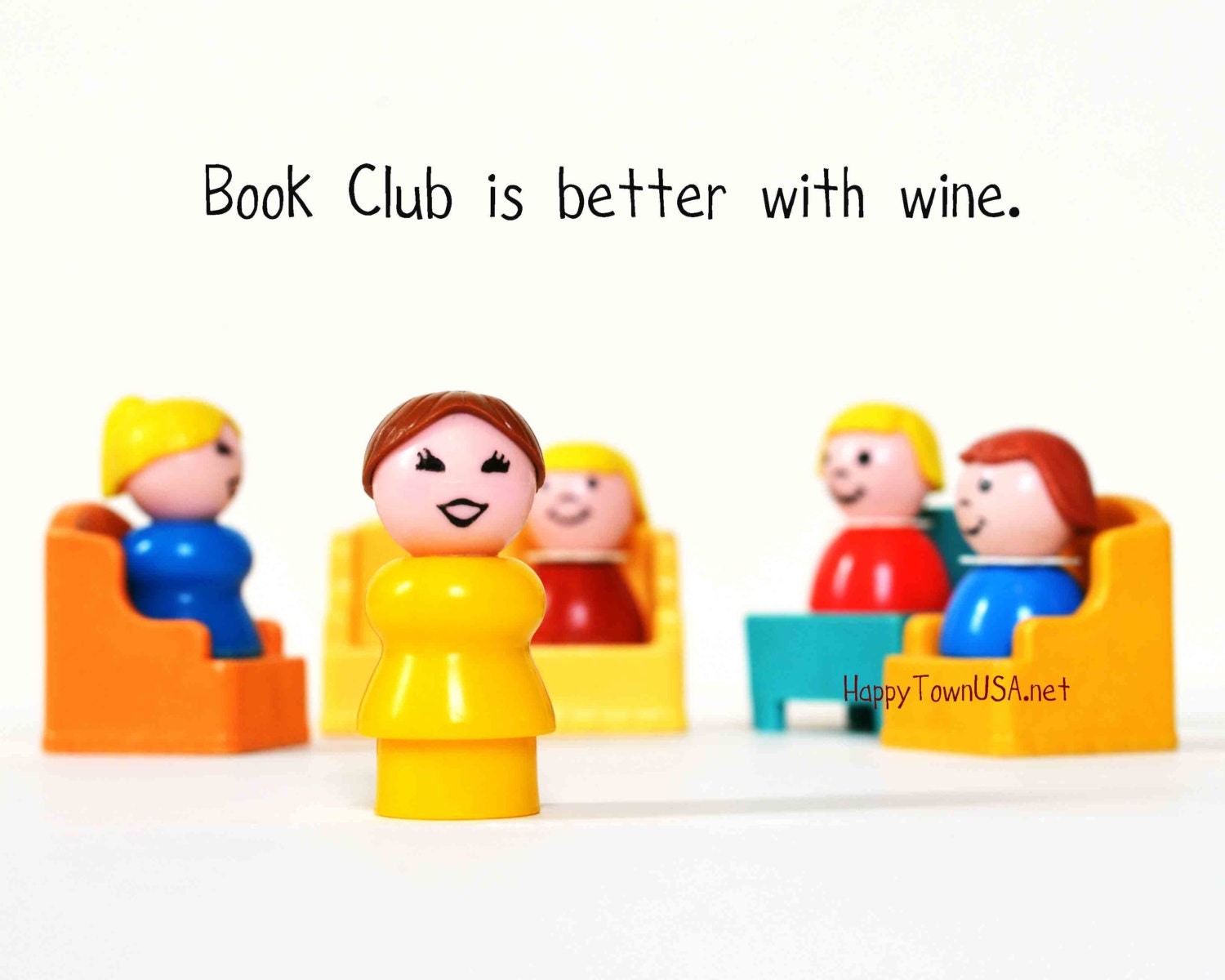 Book Club Joke Print No. Forty-Eight, personalized photo gift