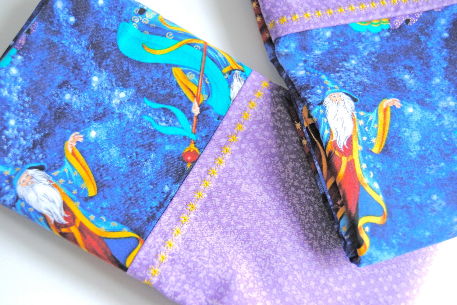 Purple Wizard Pillowcase Set