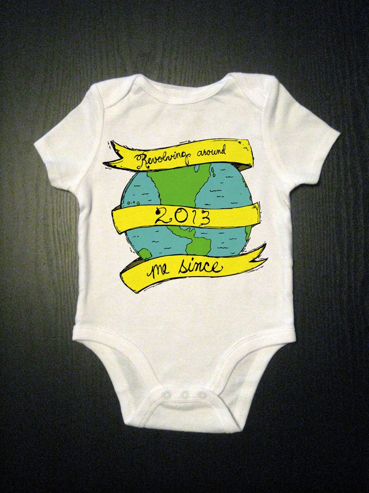 World Revolving Around Me - One Piece Bodysuit - Funny Baby - Humor One Piece Baby Boys or Girls - Funny Infant and Kid's Clothing