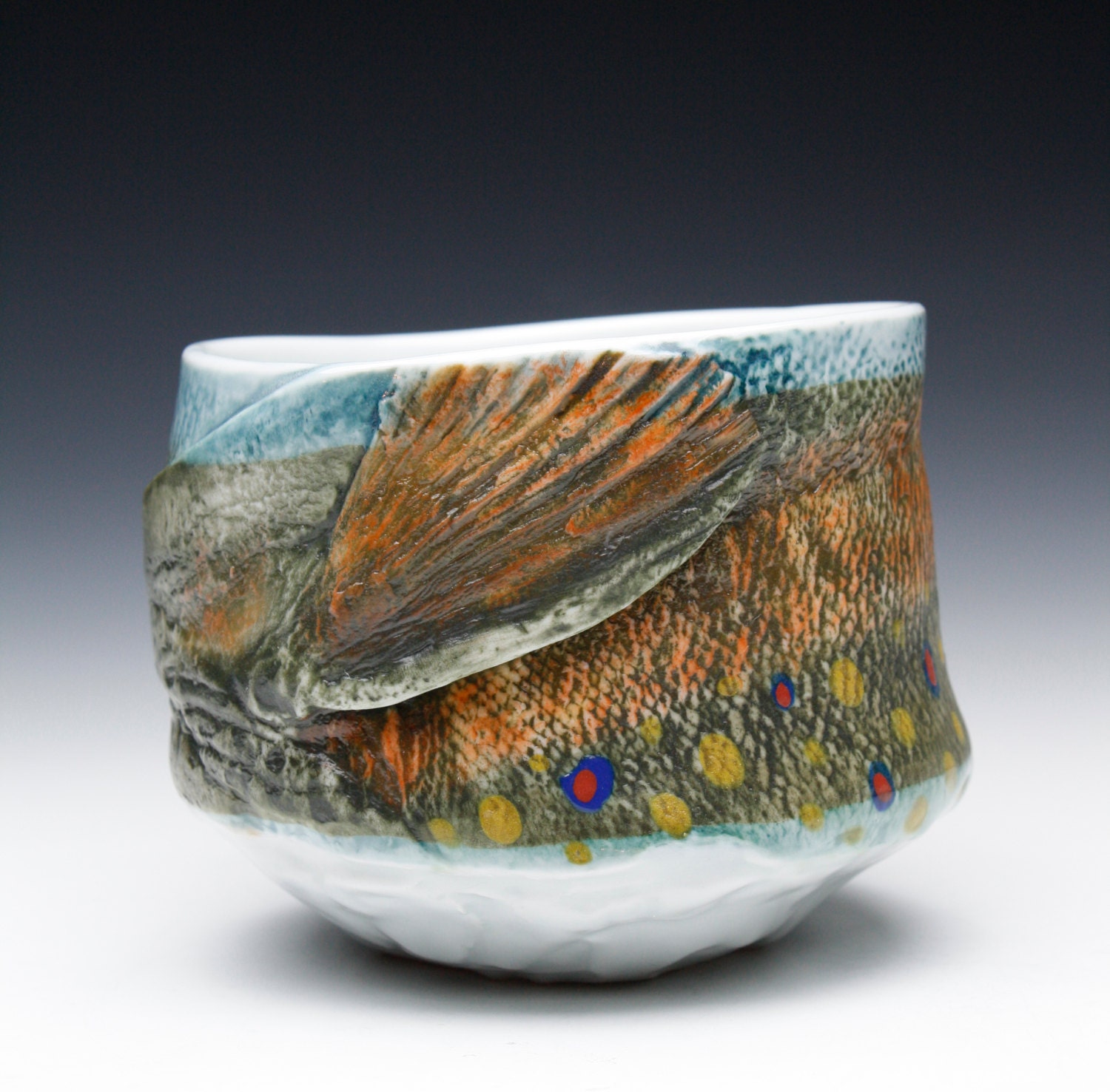 Fish Cup ( Nature as Objects) Brook Trout