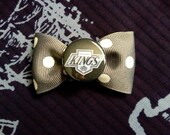 vintage era LOS ANGELES KINGS logo hair bow
