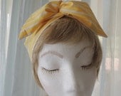 Fabric Headband, Wired Head Band, Head Wrap, Dolly Bow, Hair Tie, Cloth Headband, Twistable Headband, Hair Band, Neck Scarf