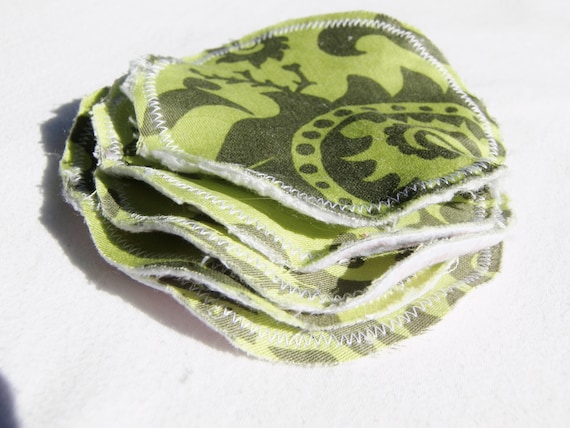 5pk Lil Roundies Cloths in Amy Butler Designer Fabric