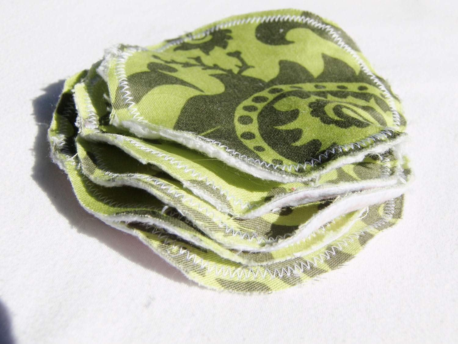 5pk Lil Roundies Cloths in Amy Butler Designer Fabric