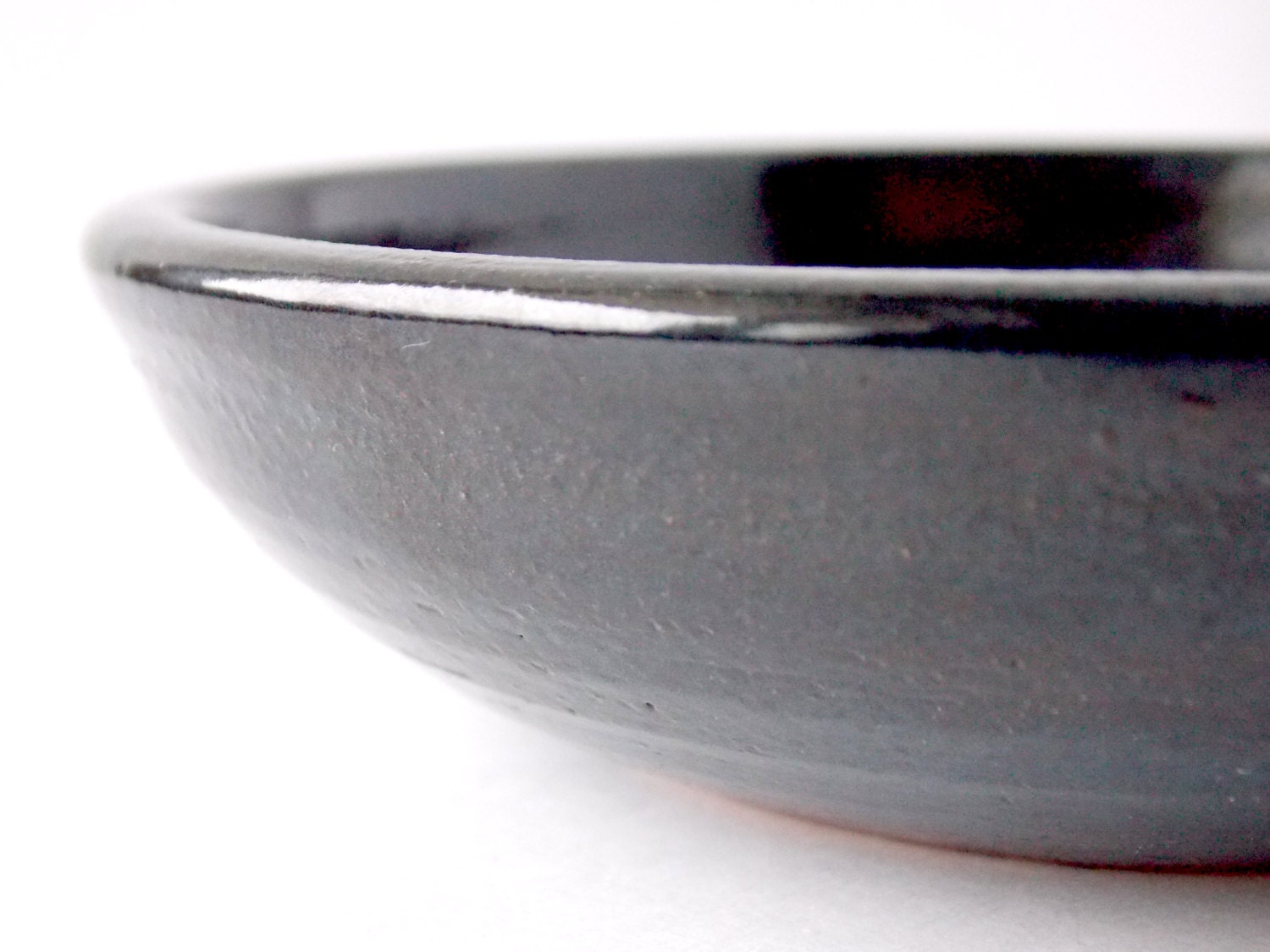 Iridescent Black soap dish