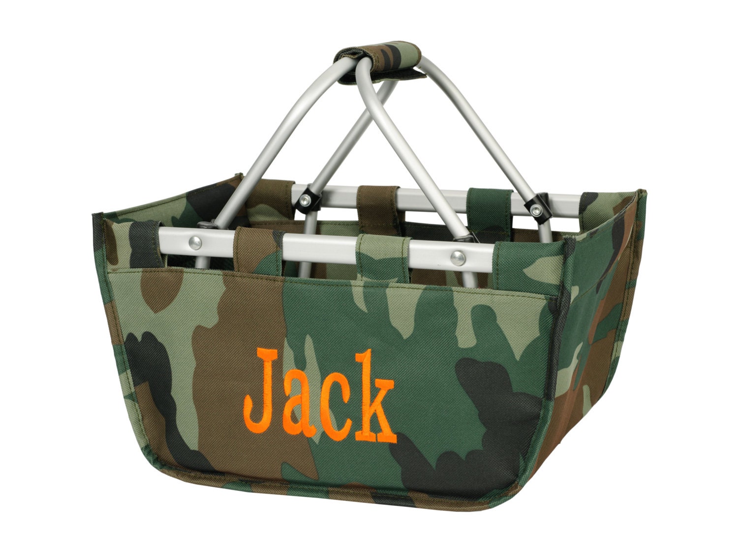 PERSONALIZED Camo Mini Easter Basket - Market Tote