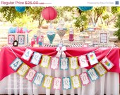 SALE Alice Party Wonderland Party Printable Package DIGITAL Birthday Package Il_170x135