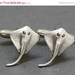 1 Men's Cufflinks Nautical Bat Ray Fish Ocean Sealife Stingray Vintage Style Silver Plated Victorian Steampunk Cuff Links & Accessories