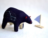 the big bear - ursa major, big dipper - spirit bear - soft sculpture animal