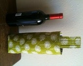 Fabric wine tote - wine carrier