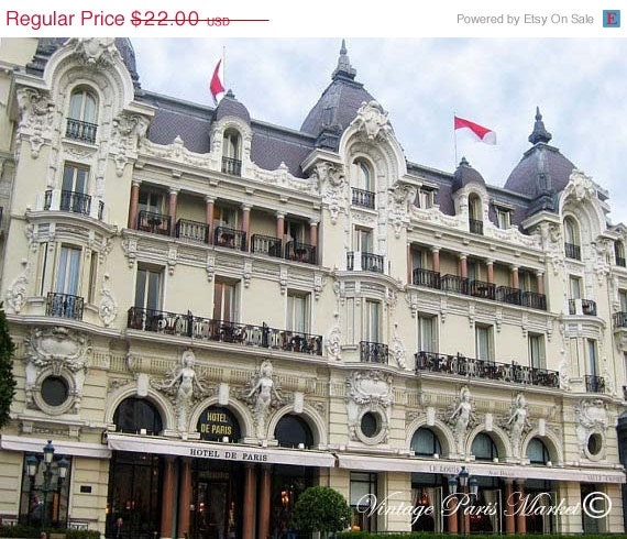 Memorial Day Sale Fine Art Photography Home Decor Hotel De Paris Monte Carlo France ECS