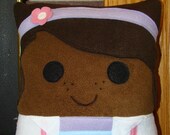 Doc McStuffins, Pillow, plush, throw pillow, room decor, kids