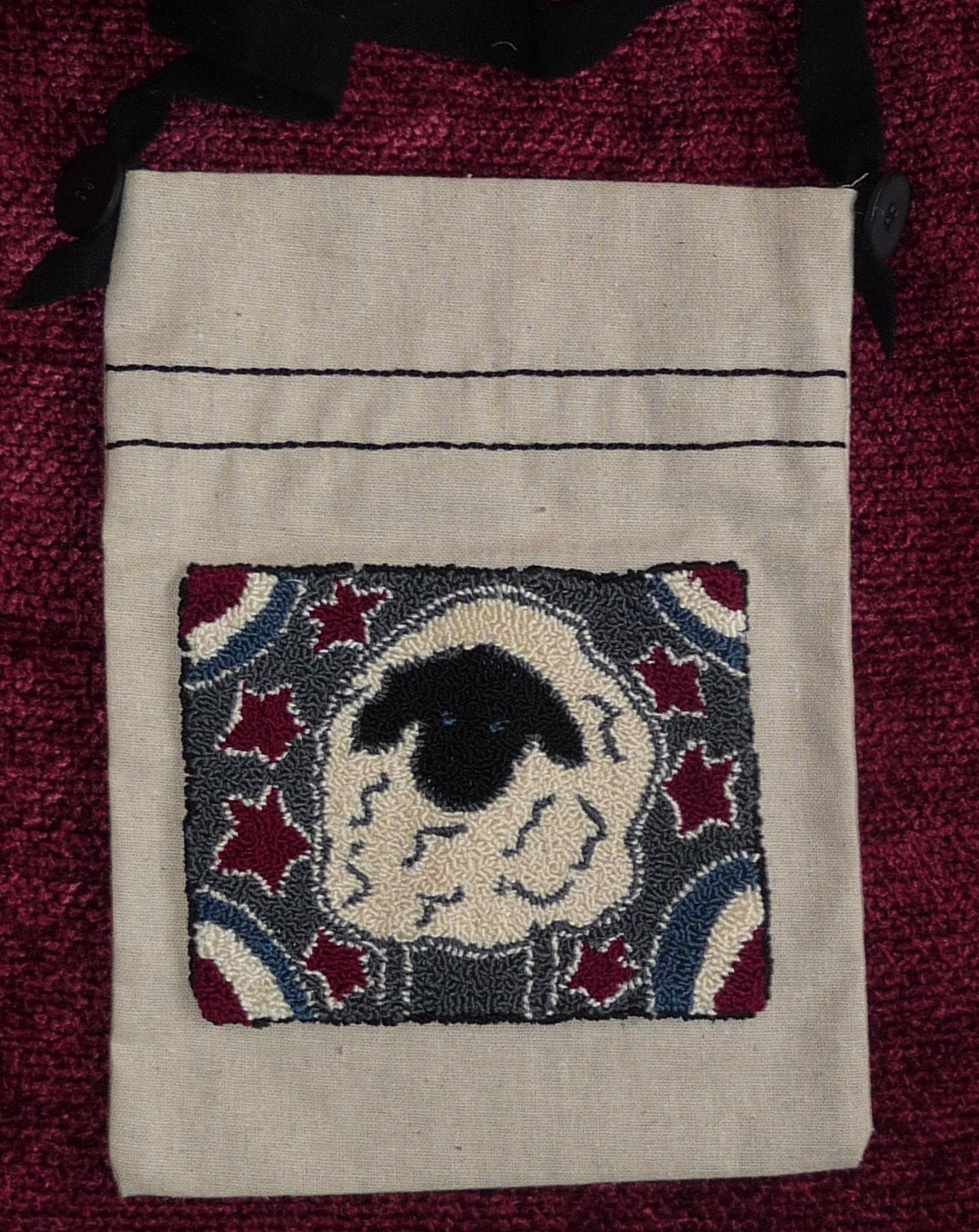 Punchneedle Sheep Sack