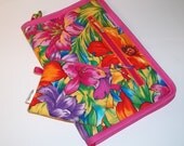 Standard case with Bonus Mini Notions Pouch in Spring Pink large print, available for general purchase