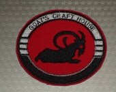 Goat's Crafthouse Patch 3x2 inch embroidery on canvas