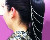 Bohemian Layered Gold Hair Chain Head Piece - Gold Head Dressing - inspired by Kim Kardashian