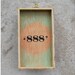 Cigar box art, ready to hang original art