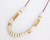Beads & Brass Necklace