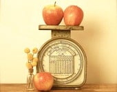 vintage postal scale pelouze