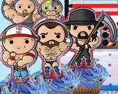 Wrestling Birthday Kit: Print-it-Yourself