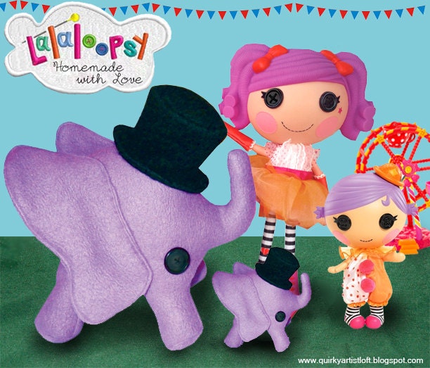 Pattern: Lalaloopsy Elephant Plush