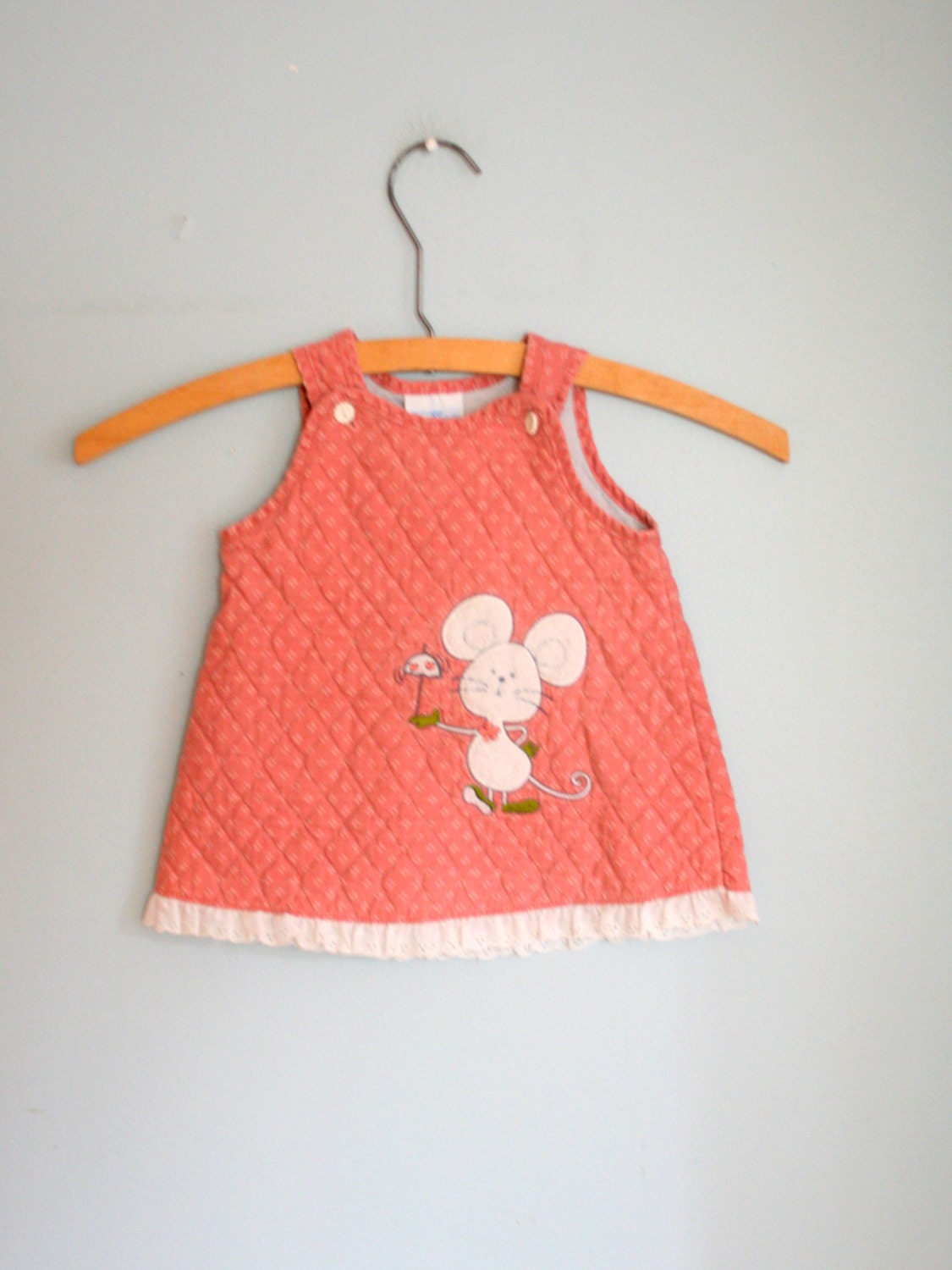 1960s PINK MOUSE Girls Dress....size 18 months...mauve. 1960s. 1950s. her majesty. lace. kids. children. toddler. vintage girls. mid century