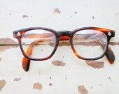 Vintage RETRO EYEWEAR .....1950s glasses. 1960s glasses. dapper. hipster. vintage eyewear. round lens. librarian. secretary.