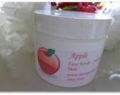 Apple Fruit Facial Cleansing Scrub - Anti Aging - Normal Skin
