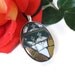Pendant Gold Green Broken China Mosaic Jewelry Mother's Day Romantic Necklace Wearable Art