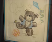 Teddy Bear Art - Signed and Numbered