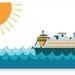 Washington State Ferry Greeting Card