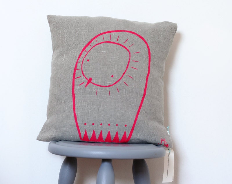 Navajo Owl Cushion Cover - Handmade nursery decor