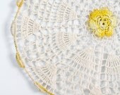 1940s Vintage Doiley / Sun Blossom