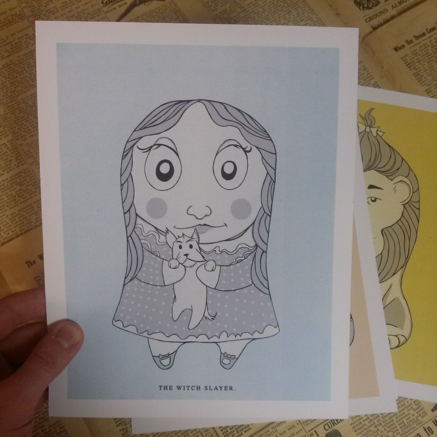 Pickled Punk Wizard of Oz 4 8x10 Print Set