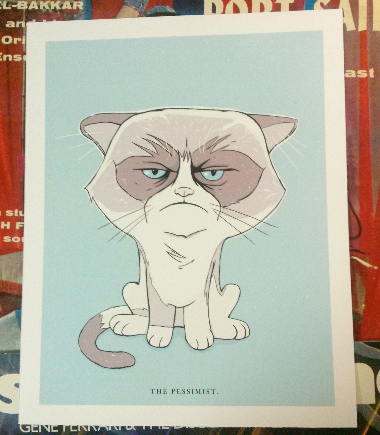 Cat Memeow 4 8x10 Internet Cat Memes