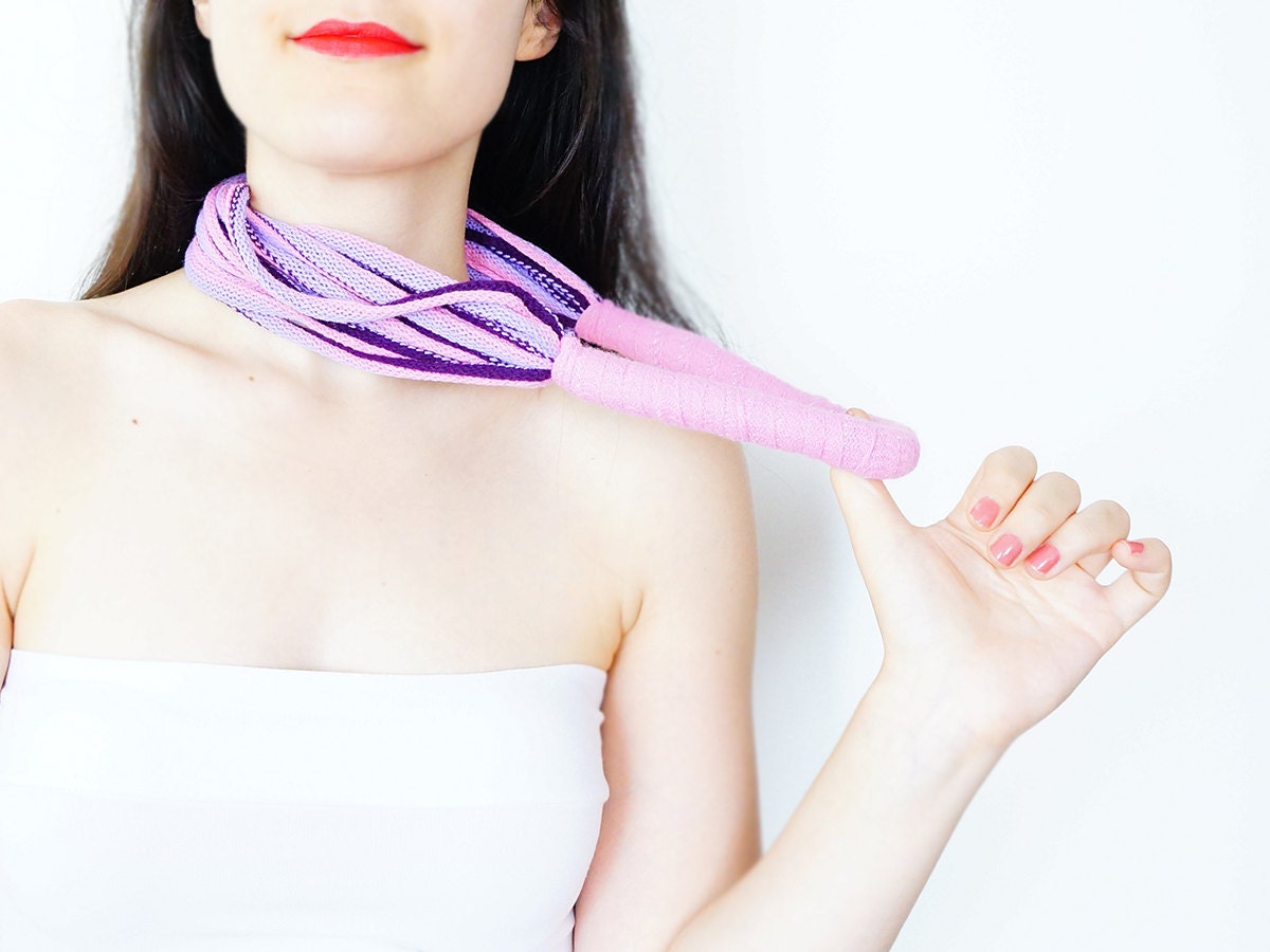 SCARF // Handmade Infinity Eternity Scarf Noodle Scarves Cotton Fashion Neckwarmer Circle Necklace Chunky Cowl Dark Pink Purple