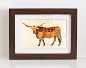 Longhorn 5"x7" Print