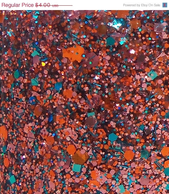 On Sale MINI Aztec Sunset Glitter Nail Polish
