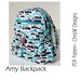 INSTANT DOWNLOAD - Lined Zippered Backpack PDF Sewing Pattern - Amy by ChrisW Designs