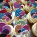 CUSTOM COLORS for Lalaloopsy Cute as a Button 72 pieces cupcake and cake decor