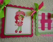 Strawberry Shortcake Birthday Banner