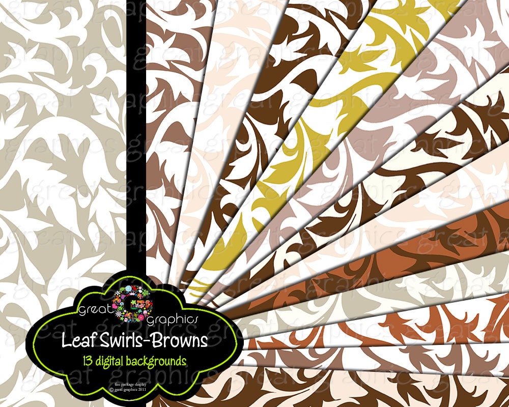 Digital Background Paper, Wedding Paper, Leaf Paper, Digital Paper, Wedding Digital Paper, Instant Download Il_570xn