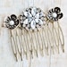 Something Old.....Bridal Hair Comb,Vintage Pearl Rhinestone,Repurposed Jewlery,Upcycled Wedding Hair Accessory,Bridal Hair Comb