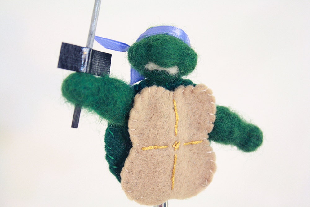 TMNT finger puppets - set of four - ON SALE