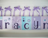 Personalized  Name Block- M2M Pottery Barn Brooklyn- Letters - Large Letter Blocks