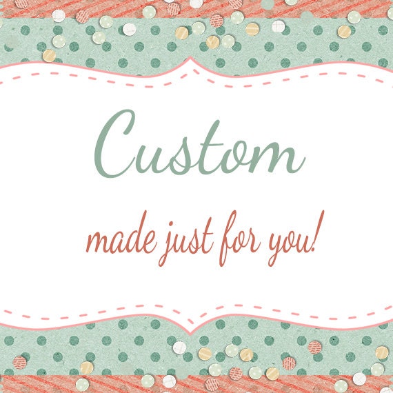 Custom Listing for Crystal