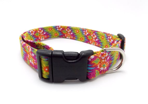 Hawaiian Dog Collar - 1" Wide - Medium & Large Sizes